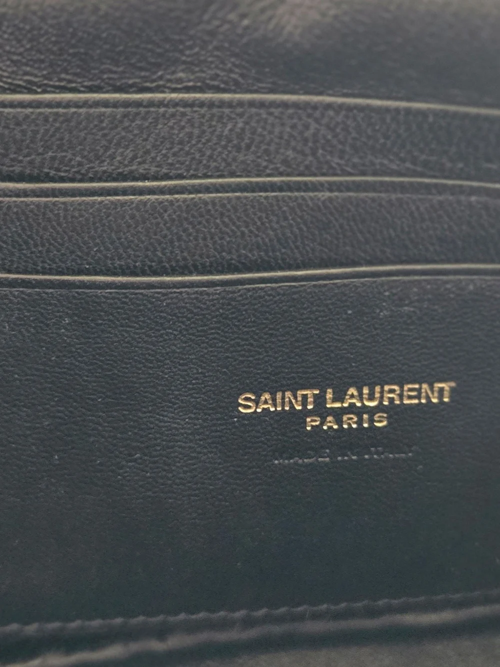 YSL Mini Lou Raffia/Black Leather Camera Bag - Picture 6 of 6